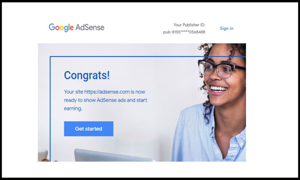 google adsense approved website